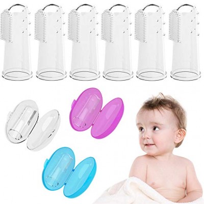 Soft Silicone Baby Finger Toothbrush