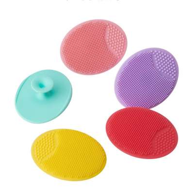 Silicone Beauty Face Washing Pad Face Cleansing Brush Tool Facial Exfoliating Blackhead Soft Baby Deep Cleaning Face Brush